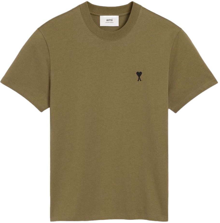 AMI Paris T-Shirts And Polos Brown Bruin