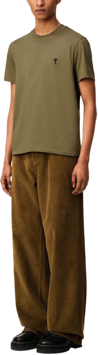 AMI Paris T-Shirts And Polos Brown Bruin