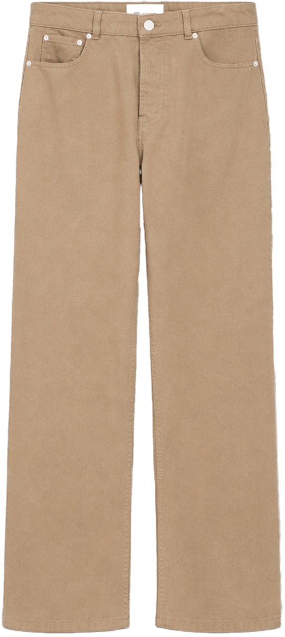 AMI Paris JEANS LARGE FIT BEIGE TAUPE Taupe