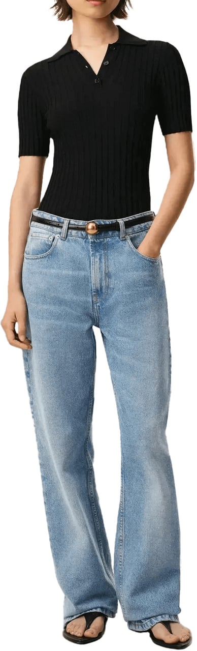 AMI Paris Jeans maat Large, gebruikt, blauw. Blauw