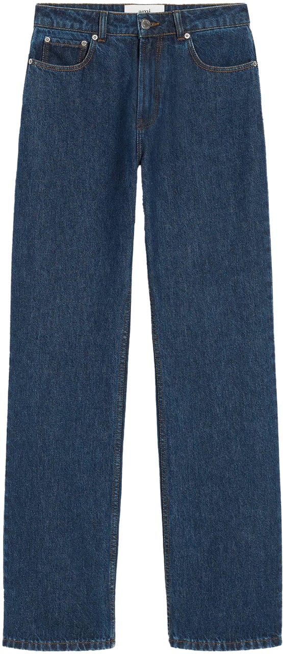 AMI Paris LARGE FIT JEANS NAVY Blauw