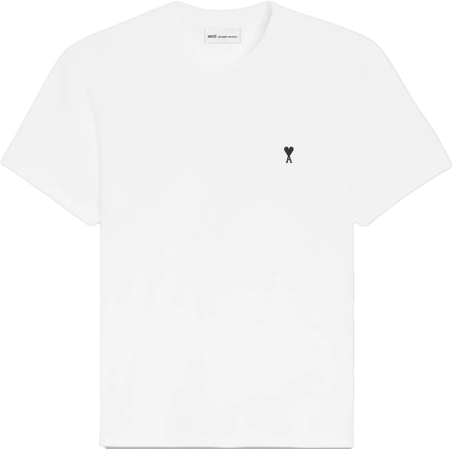AMI Paris T-shirt ADC wit Wit