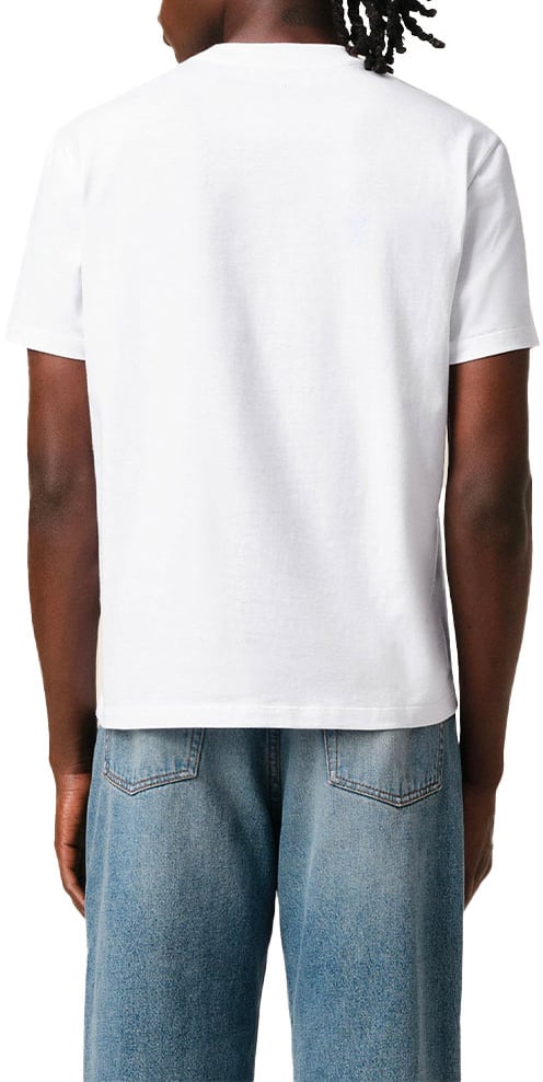 AMI Paris t shirt en jersey de coton biologique 2 Beige