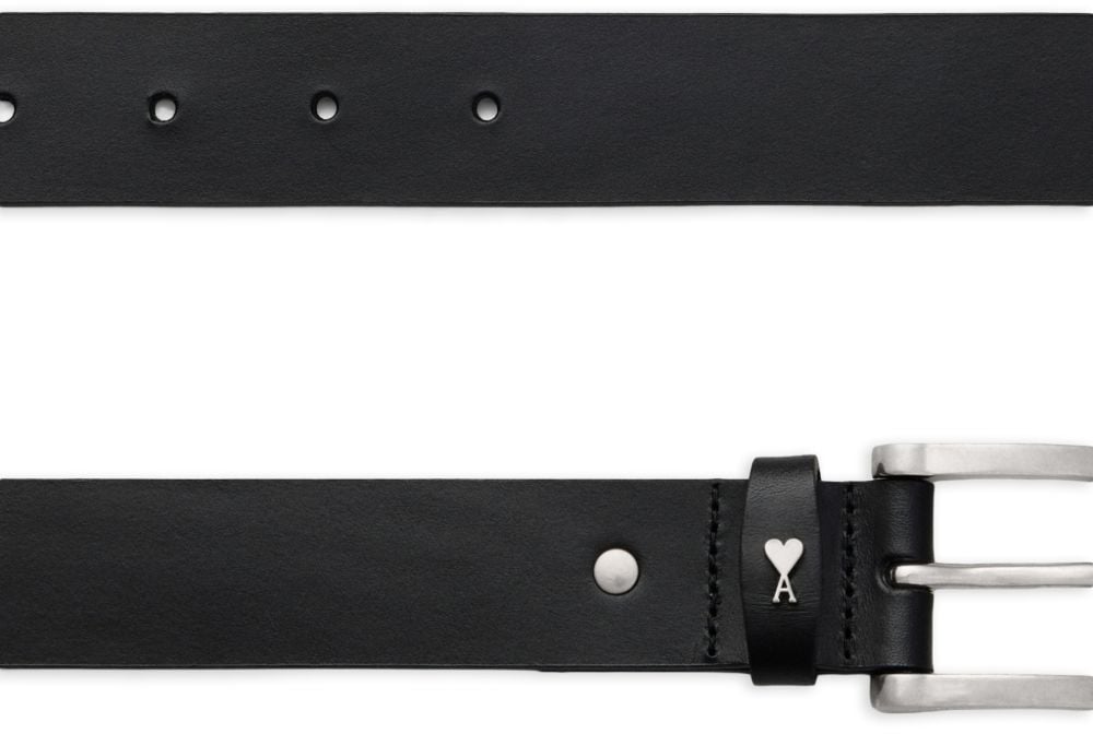 AMI Paris Belts Black Zwart