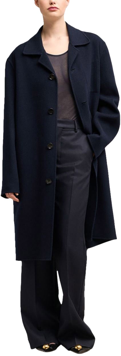 AMI Paris Coats Blue Blauw