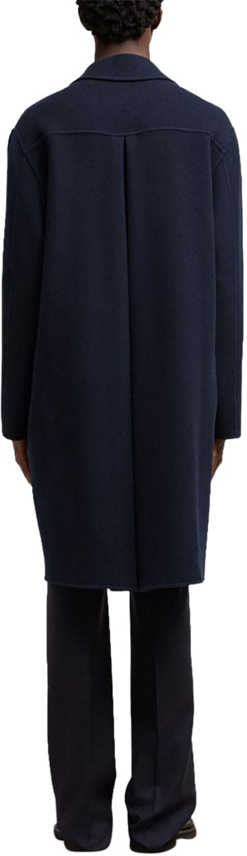 AMI Paris Coats Blue Blauw