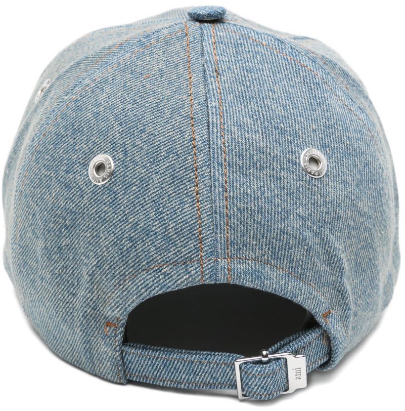 AMI Paris Hats Clear Blue Blauw