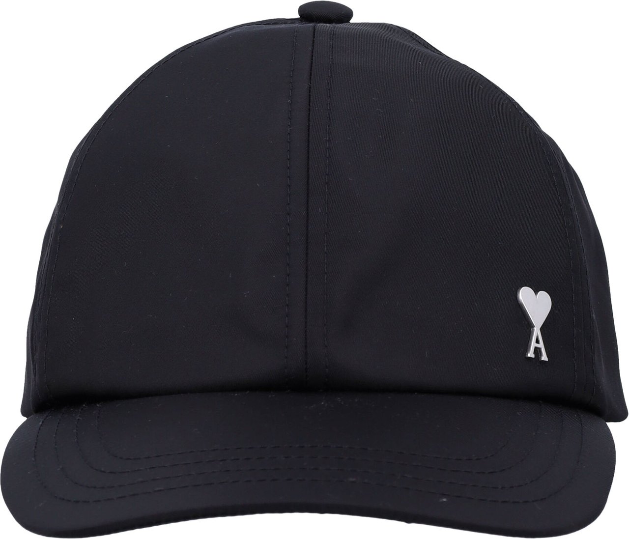 AMI Paris Ami De Coeur Stud Cap Nero Zwart