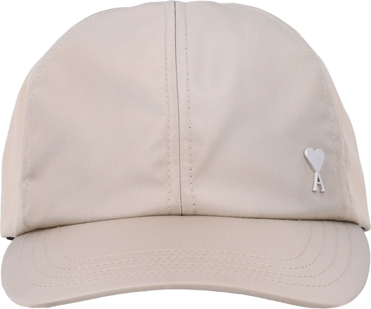 AMI Paris Ami De Coeur Stud Cap Beige Beige