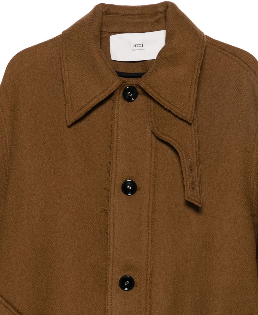 AMI Paris Coats Brown Bruin