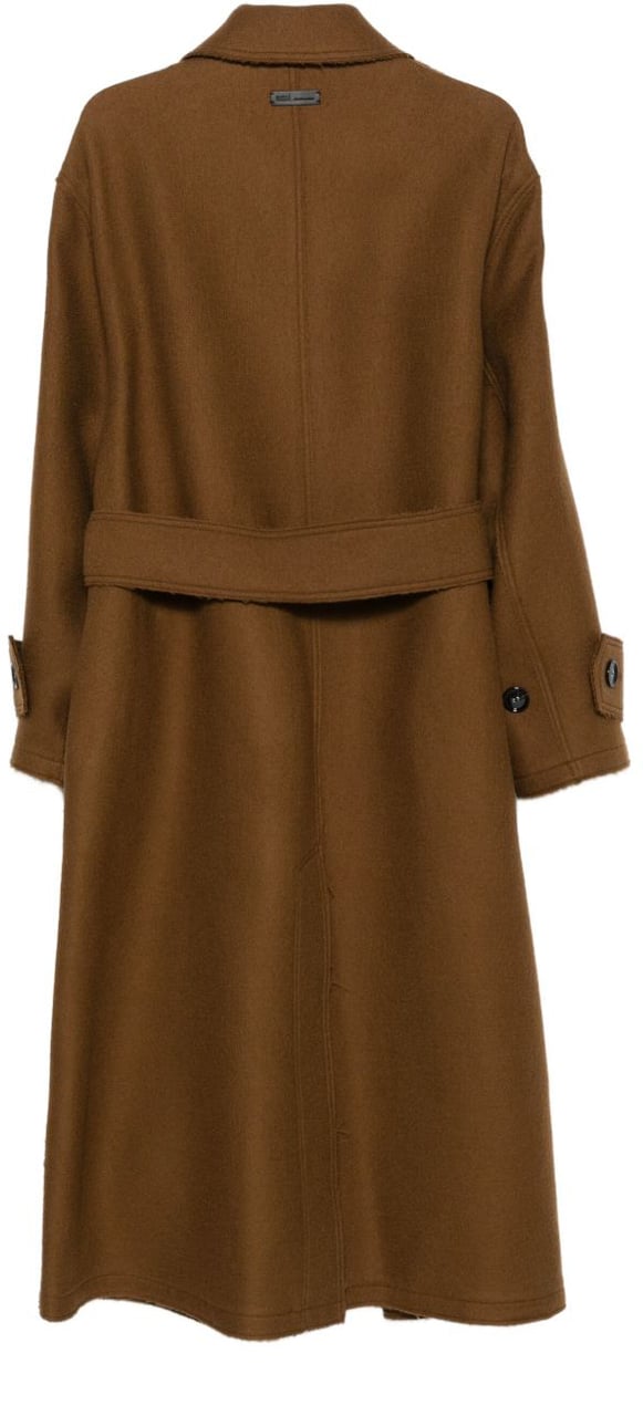 AMI Paris Coats Brown Bruin