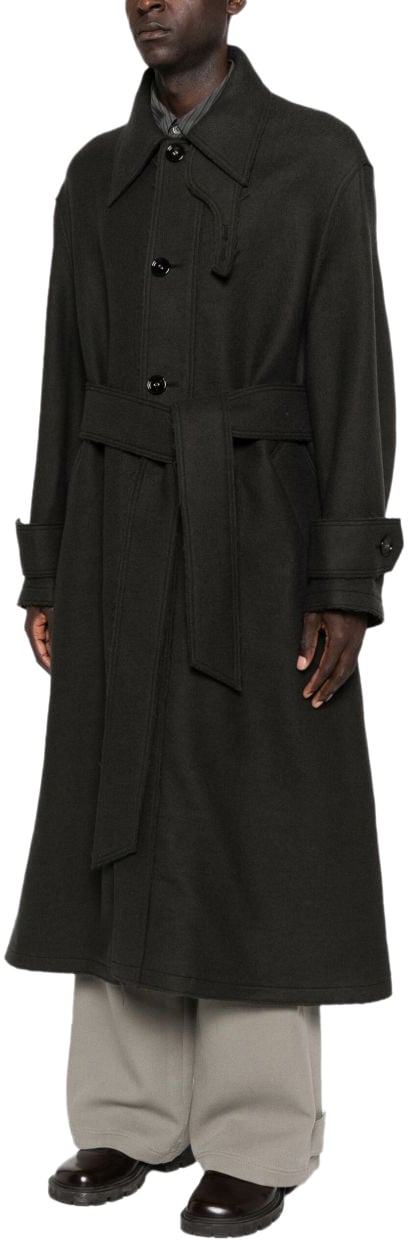 AMI Paris Coats Grey Grijs