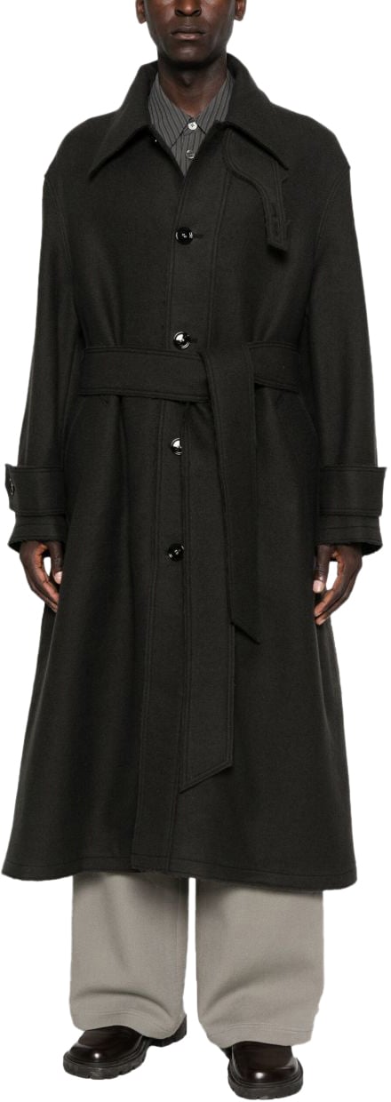 AMI Paris Coats Grey Grijs