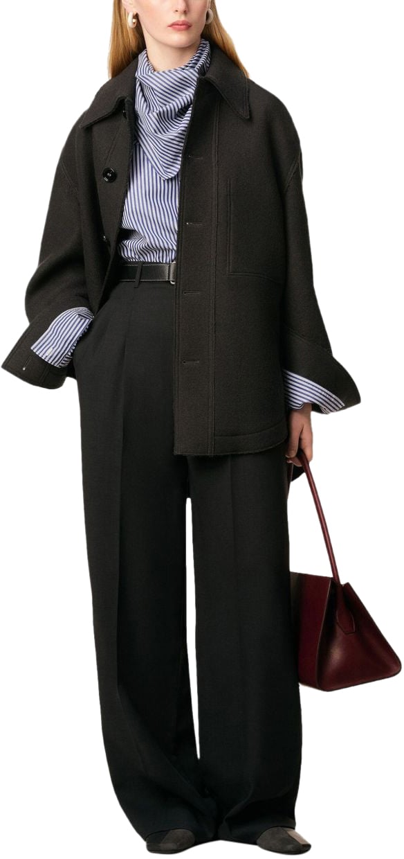 AMI Paris Jackets Grey Grijs