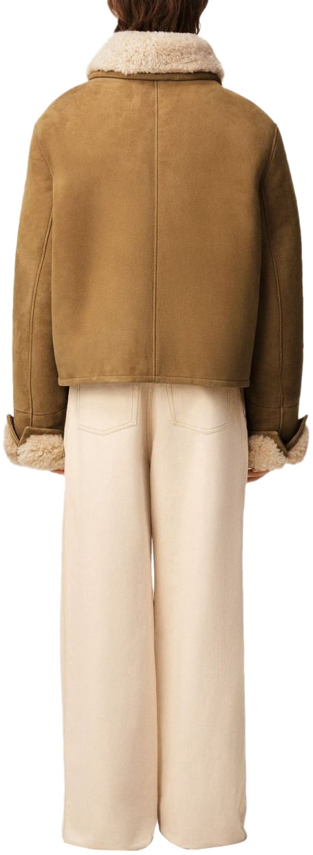 AMI Paris Jackets Camel Beige