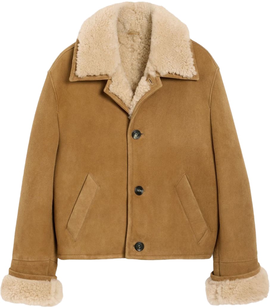 AMI Paris Jackets Camel Beige