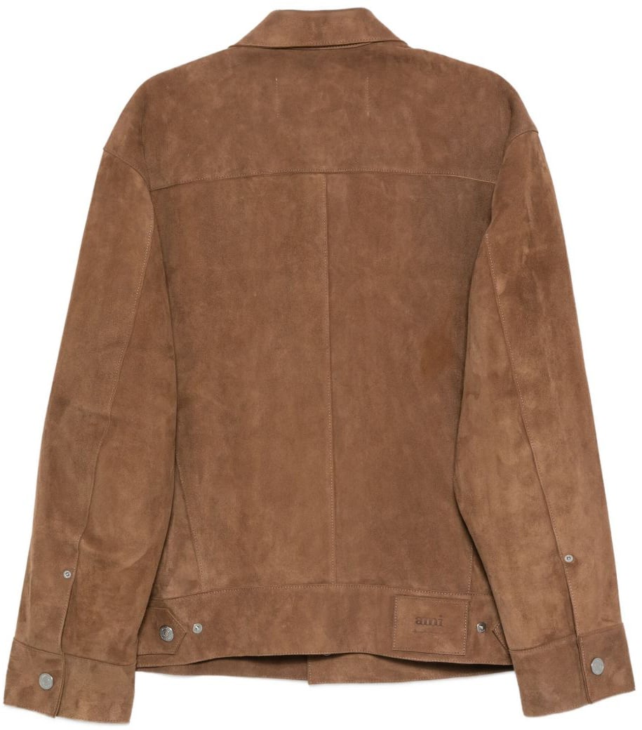 AMI Paris Jackets Brown Bruin