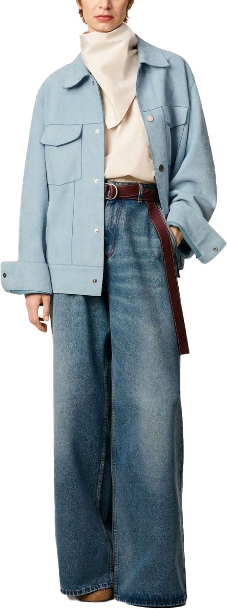 AMI Paris Jackets Clear Blue Blauw