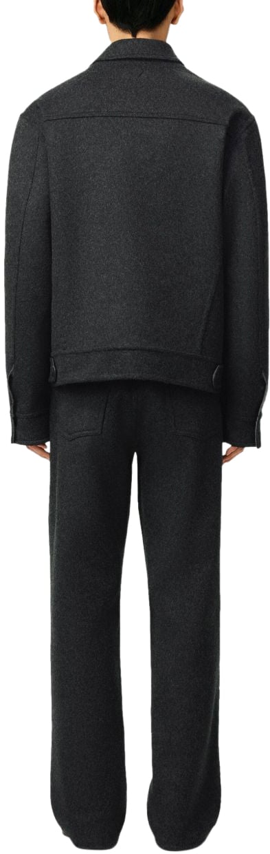 AMI Paris Jackets Anthracite Grijs