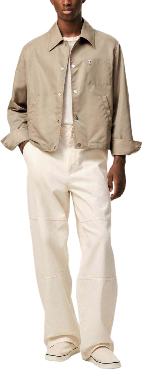 AMI Paris Jackets Beige Beige