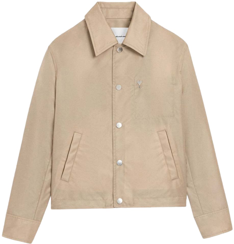AMI Paris Jackets Beige Beige