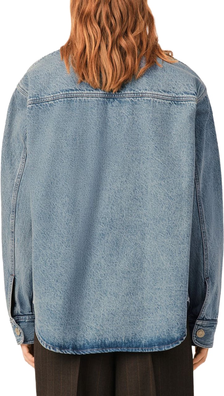 AMI Paris Shirts Light Blue Blauw