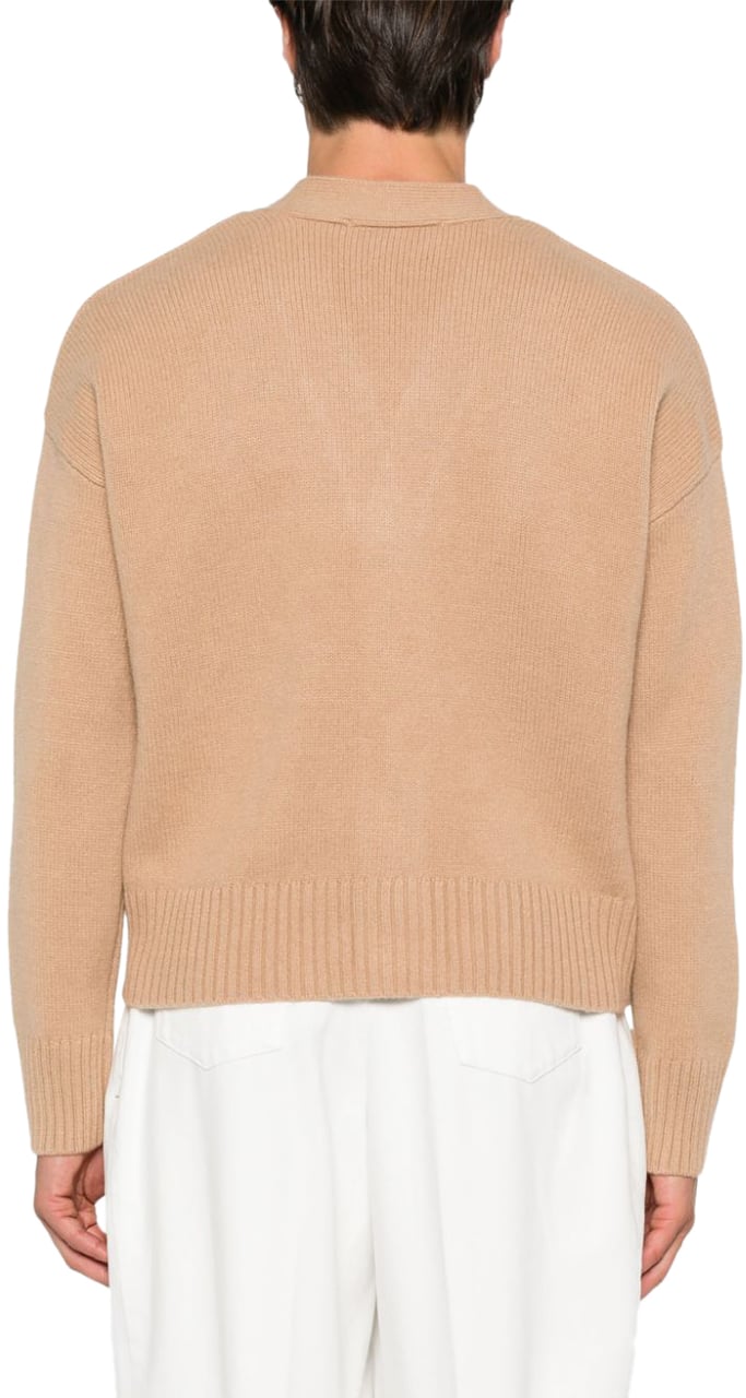AMI Paris Sweaters Beige Beige