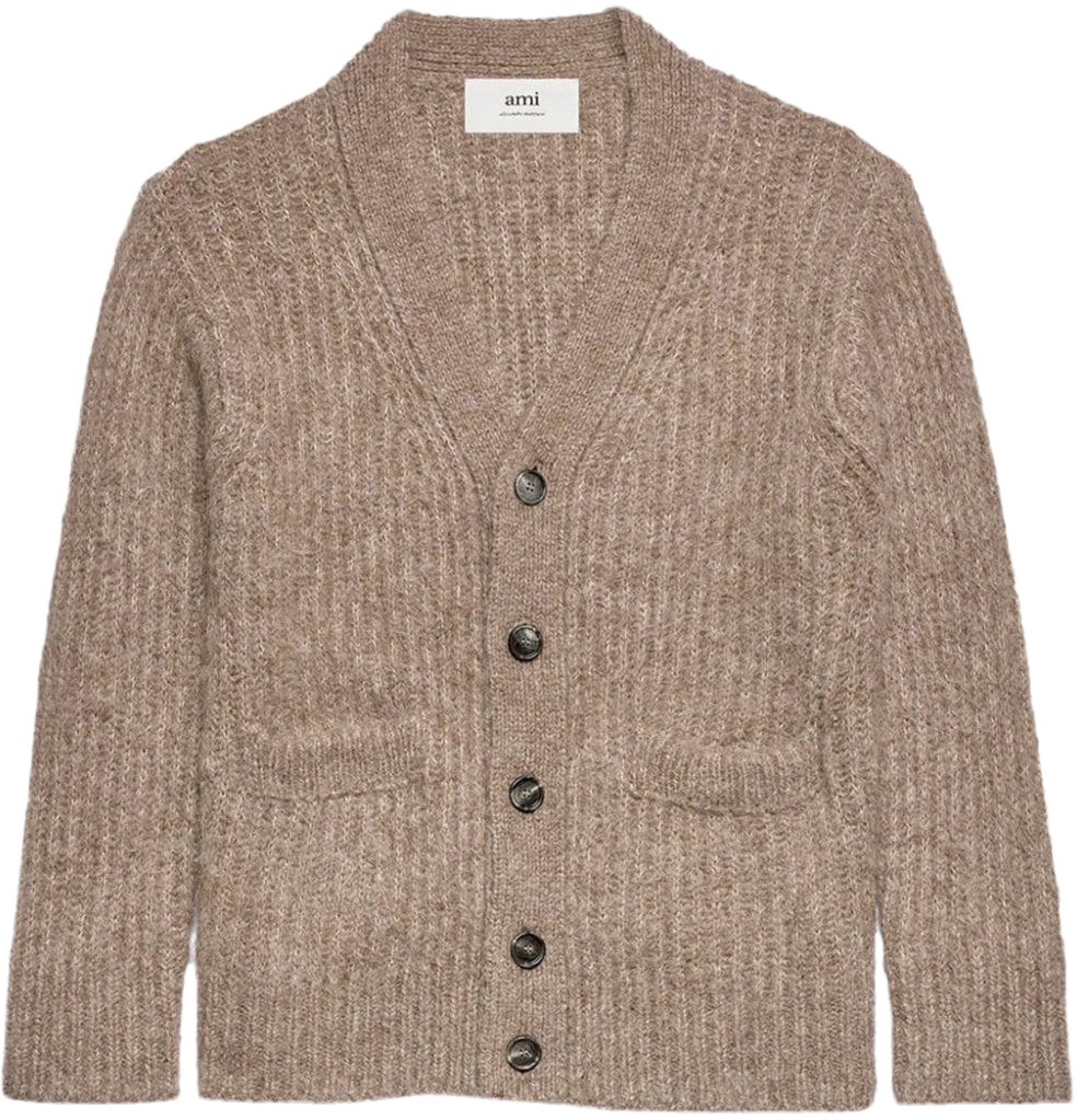 AMI Paris Sweaters Beige Beige