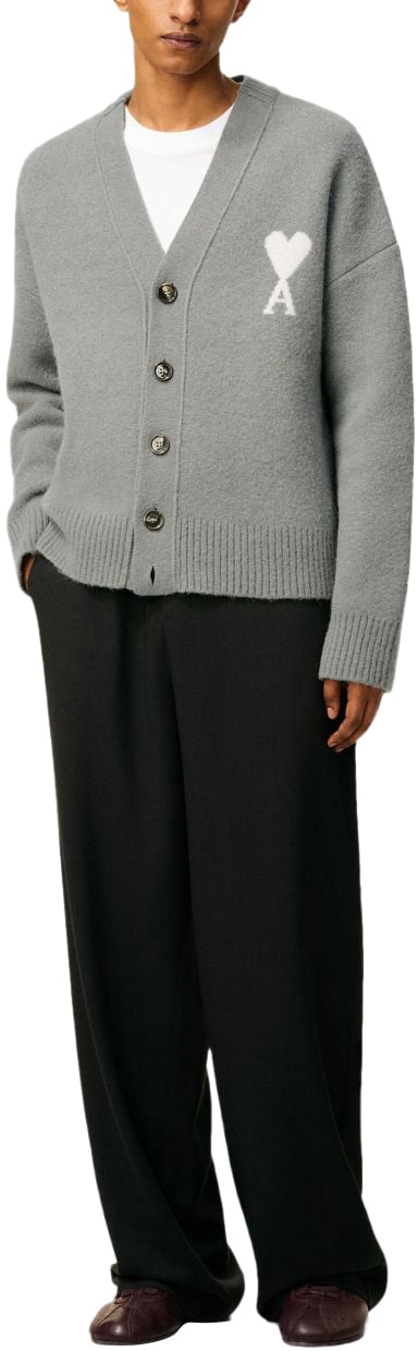 AMI Paris Sweaters Gris Grijs