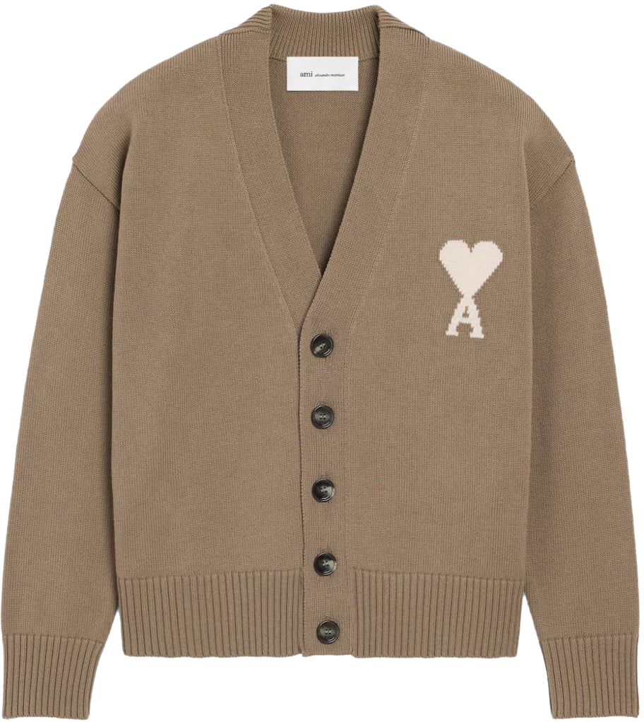 AMI Paris Sweaters Beige Beige
