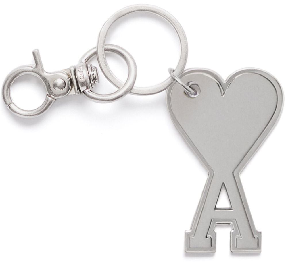 AMI Paris Keychains Silver Zilver