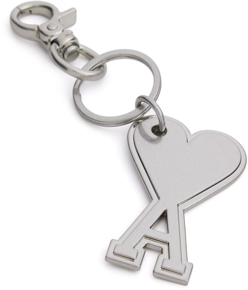 AMI Paris Keychains Silver Zilver