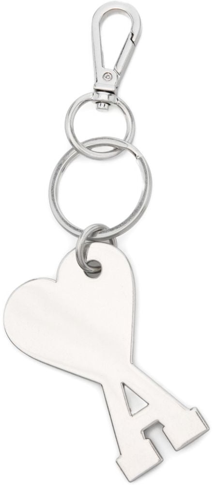 AMI Paris Keychains Silver Zilver