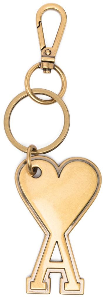 AMI Paris Keychains Golden Goud