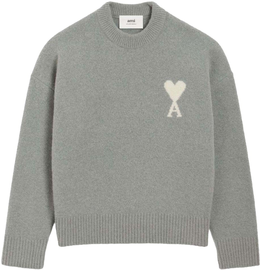 AMI Paris Sweaters Gris Grijs