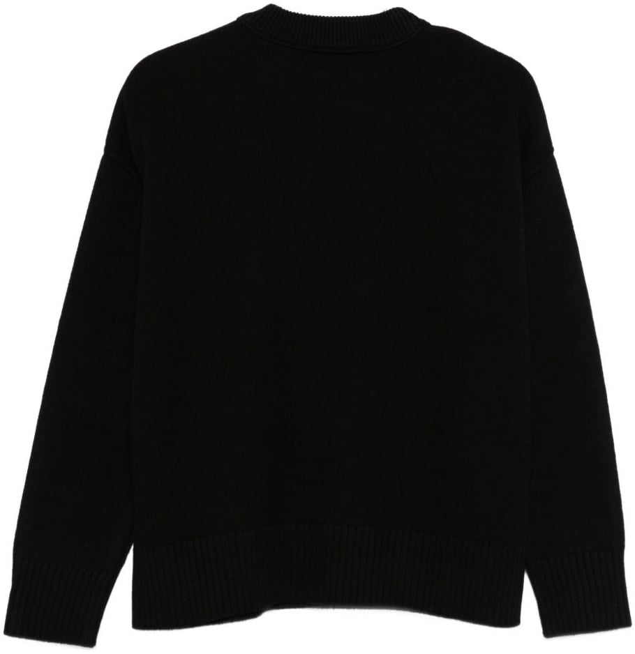 AMI Paris Sweaters Black Zwart
