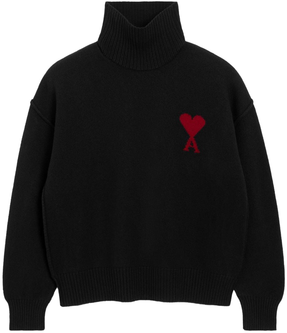 AMI Paris Sweaters Black Zwart
