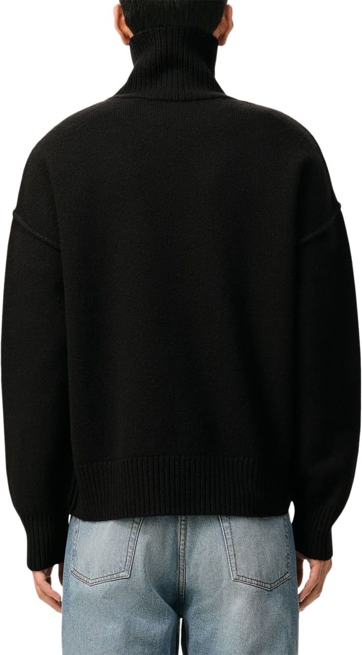 AMI Paris Sweaters Noir Zwart