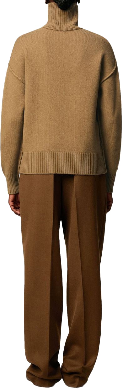 AMI Paris Sweaters Brown Bruin