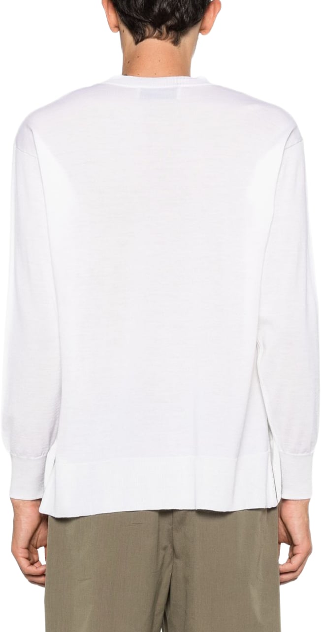 AMI Paris Sweaters Bianco Wit