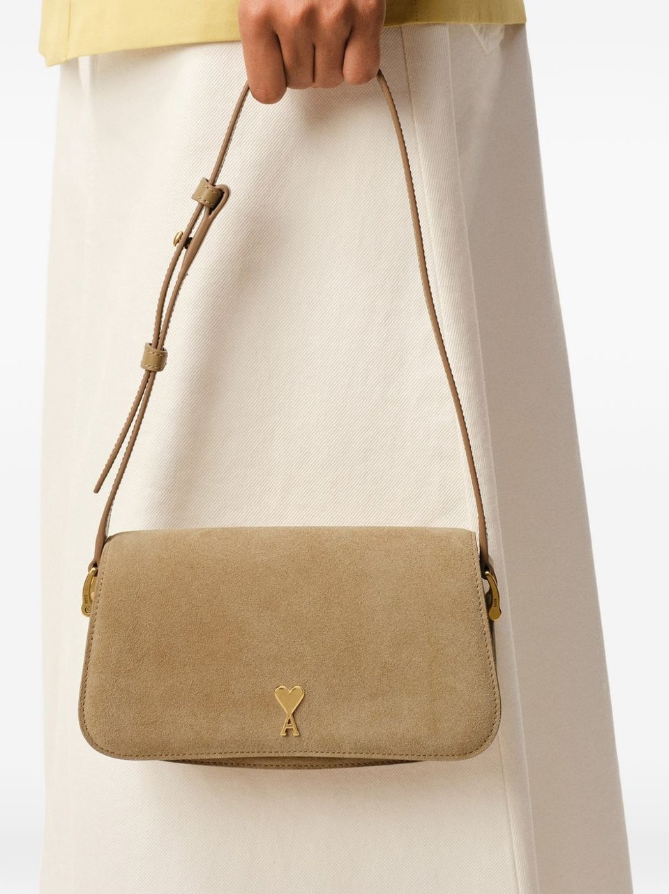 AMI Paris Bags Miel Beige