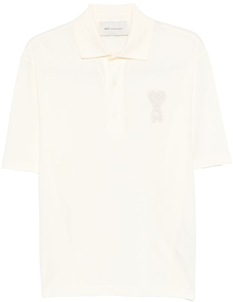 AMI Paris T-Shirts And Polos Beige Beige