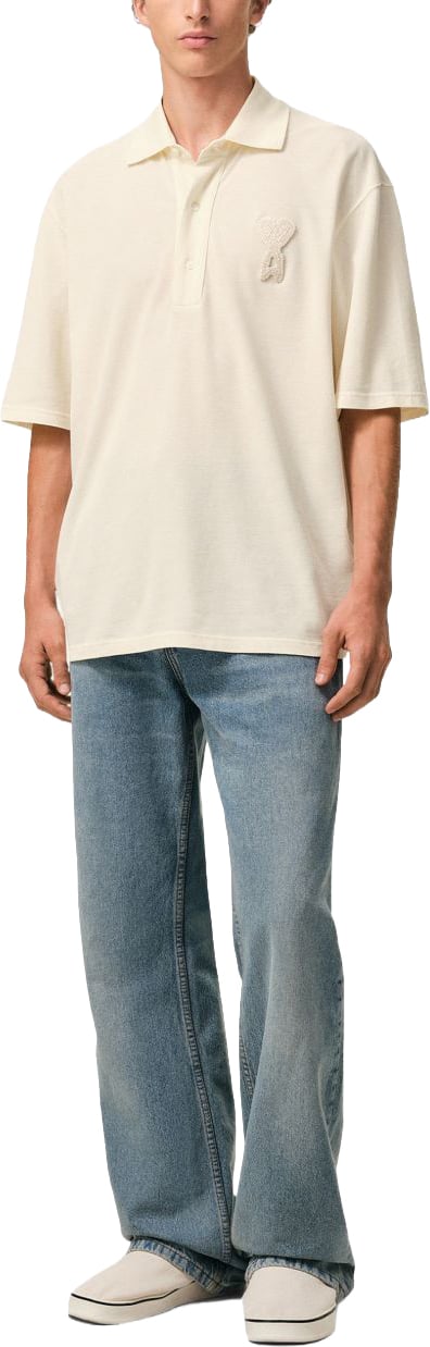 AMI Paris T-Shirts And Polos Off White Wit