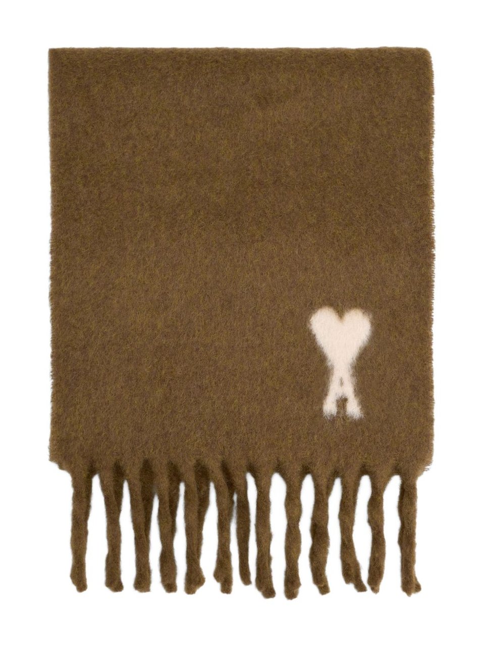 AMI Paris Scarfs Noisette Bruin