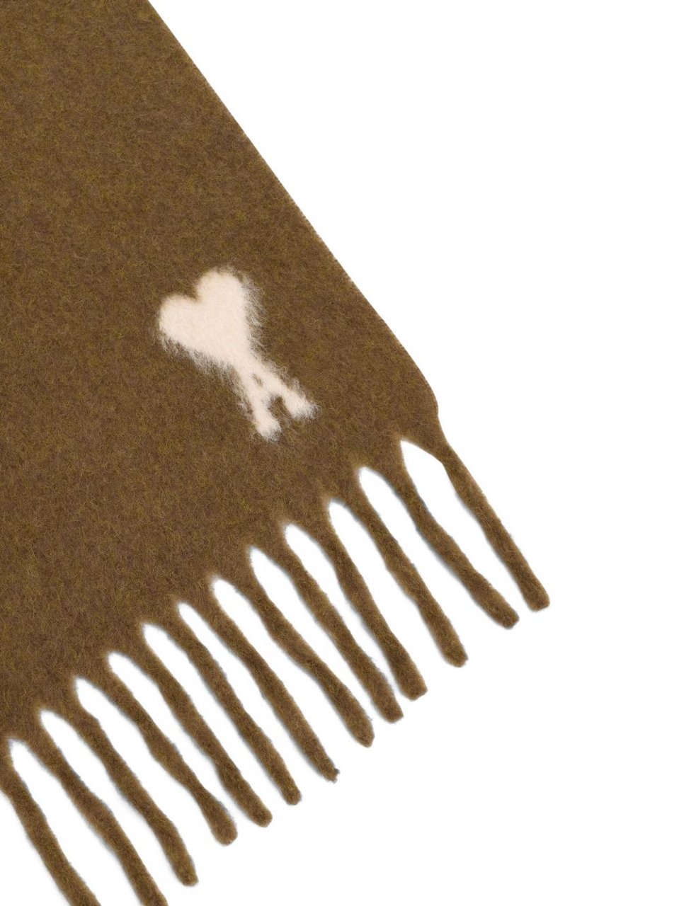 AMI Paris Scarfs Noisette Bruin