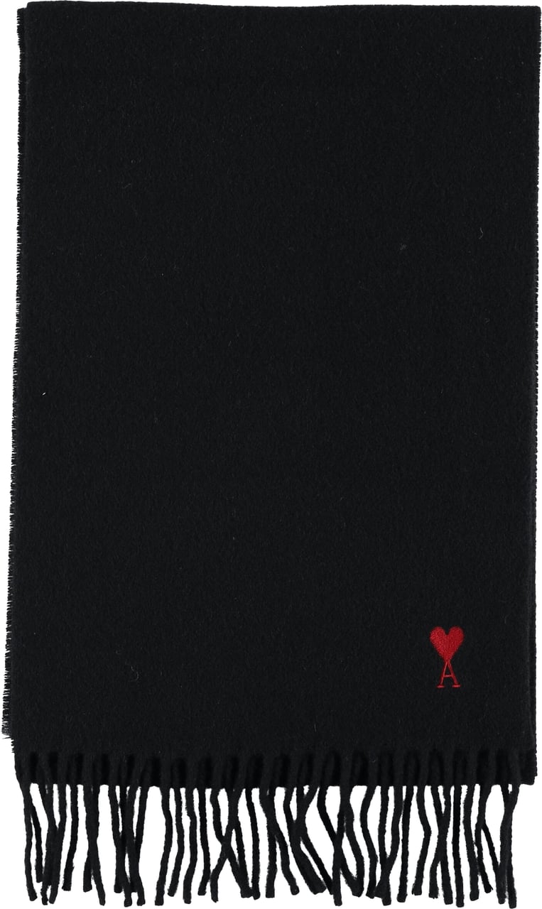 AMI Paris Quota Red Scasrf Nero Zwart
