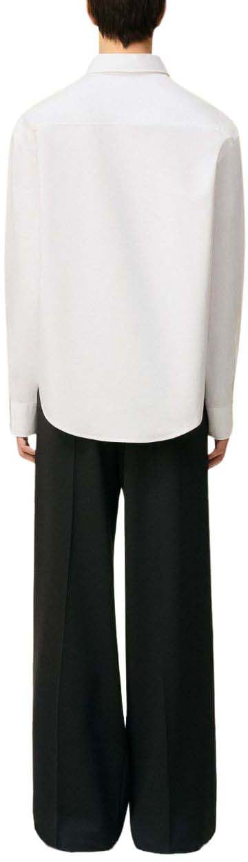 AMI Paris Shirts Blanc Naturel Wit