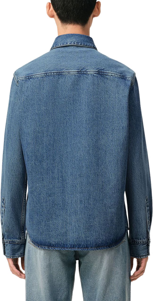 AMI Paris Shirts Bleu Blauw