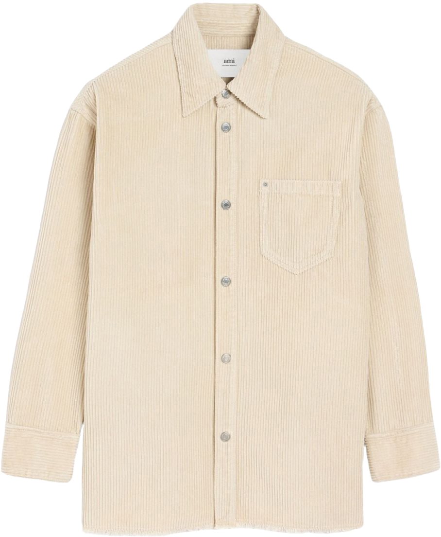 AMI Paris Shirts Ivory Wit