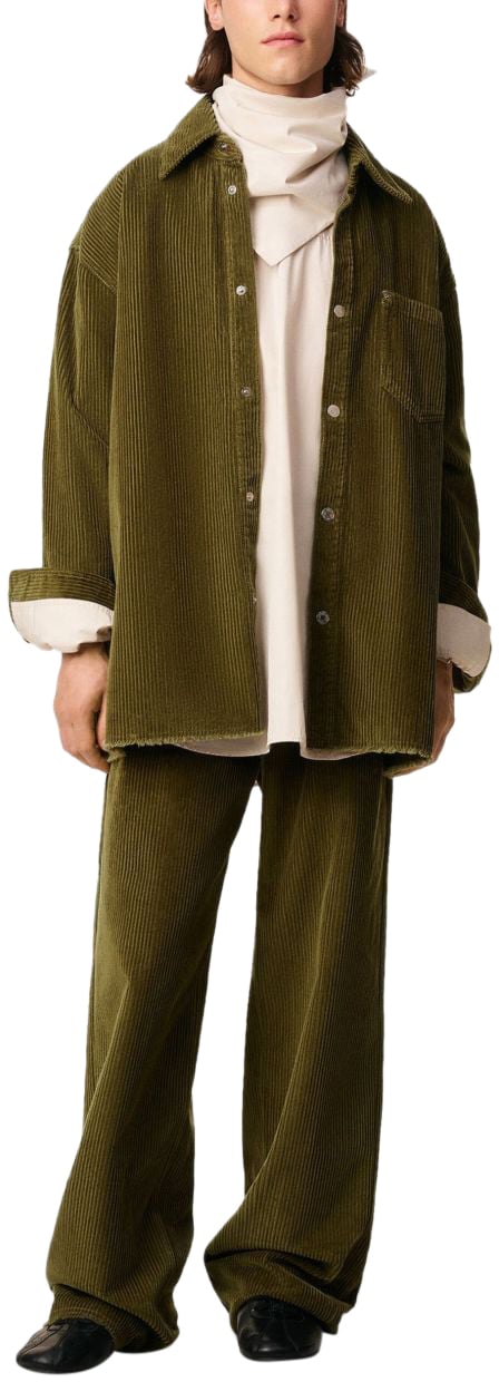 AMI Paris Shirts Brown Bruin